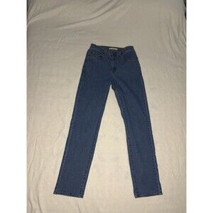 Levi’s 724 Jeans Women’s Blue 29x32‎ High Rise Straight Denim Classic WaterLess